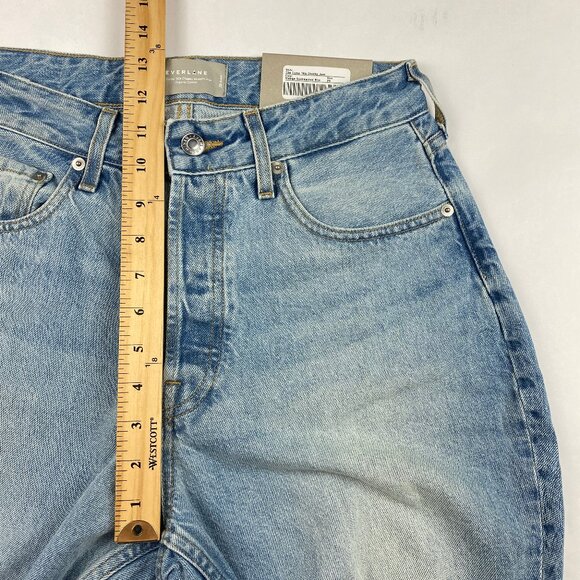 NWT Everlane Jeans Women's Size 29 The Curvy '90s Cheeky Blue - Picture 11 of 14